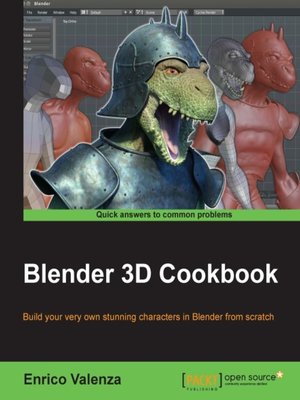 cover image of Blender 3D Cookbook